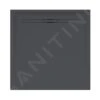 Geberit Sestra - Douchebak 900x900 Mm, Grafiet 550.270.00.2 -Grohe Winkel b318946576217f5fa87d856f