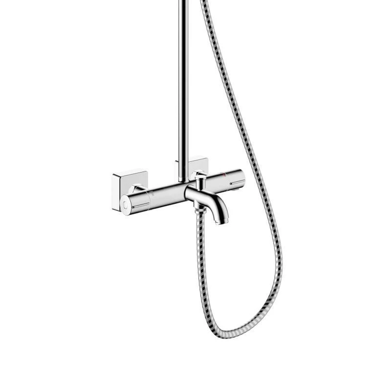 Hansgrohe Vernis Shape - Doucheset Showerpipe 230 Met Badthermostaat, Chroom 26284000 6 Hansgrohe Vernis Shape - Doucheset Showerpipe 230 Met Badthermostaat, Chroom 26284000 - Afbeelding 4