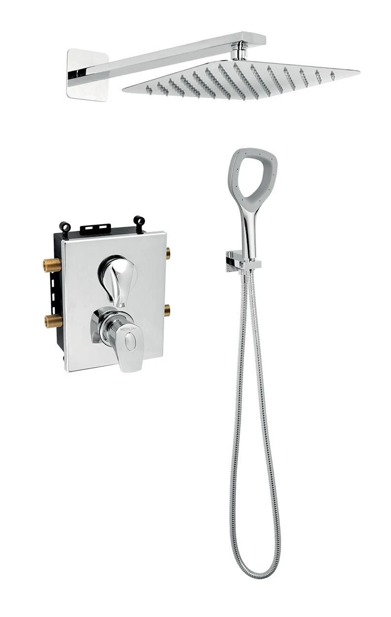 Novaservis Metalia Eco+ - Doucheset 250 ECO+ Met Inbouw Thermostaat, Chroom SADAECO52RT 3 Novaservis Metalia Eco+ - Doucheset 250 ECO+ Met Inbouw Thermostaat, Chroom SADAECO52RT
