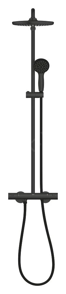 Grohe Vitalio Start - Doucheset 250 Met Thermostaat, 1-jet, Mat Zwart 266772430 5 Grohe Vitalio Start - Doucheset 250 Met Thermostaat, 1-jet, Mat Zwart 266772430 - Afbeelding 3