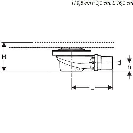 Geberit Setaplano - Afvoerset Voor Setaplano Douchebak, Waterslothoogte 50 Mm 154.016.00.1 4 Geberit Setaplano - Afvoerset Voor Setaplano Douchebak, Waterslothoogte 50 Mm 154.016.00.1 - Afbeelding 2
