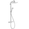 Hansgrohe Croma - Showerpipe Douchset Met Thermostaat, 1jet, Chroom 27630000 1 Hansgrohe Croma - Showerpipe Douchset Met Thermostaat, 1jet, Chroom 27630000 -Grohe Winkel c3ea97b604c27fe8c318d6e7