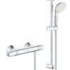 Grohe Grohtherm 1000 - Thermostatische Douchekraan Met Douchegarnituur 60 Cm, Chroom 34151004 -Grohe Winkel c69517afa65a2cca5581c7bd
