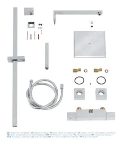 Grohe Grohtherm Cube - Regendouchesysteem, Chroom 26087000 18 Grohe Grohtherm Cube - Regendouchesysteem, Chroom 26087000 -Grohe Winkel c9b45974d1ceec31ac923882