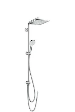 Hansgrohe Crometta - Doucheset Showerpipe E 240 Voor Renovatie EcoSmart 9 L/min, Chroom 27289000
