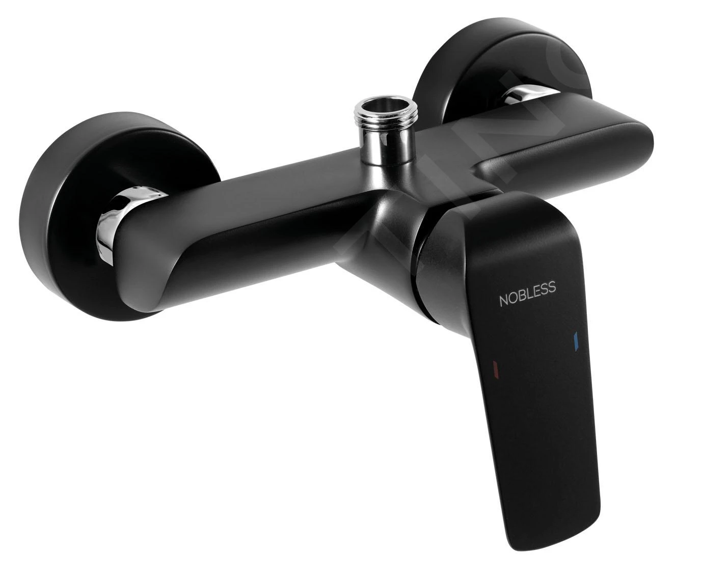 Novaservis Nobless Tina - Doucheset Incl. Kraan, 200 Mm, 1jet, Zwart SET043/38,5 5 Novaservis Nobless Tina - Doucheset Incl. Kraan, 200 Mm, 1jet, Zwart SET043/38,5 - Afbeelding 3