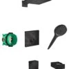 Hansgrohe Raindance E - Doucheset 300 Met Inbouwthermostaat, Zwart 27918670 2 Hansgrohe Raindance E - Doucheset 300 Met Inbouwthermostaat, Zwart 27918670 -Grohe Winkel d9be477043255652b14c71fa