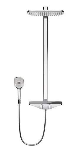 Hansa Emotion - Doucheset Met Thermostaat, 360x 220 Mm, Antraciet/chroom 5865017184 -Grohe Winkel d9e3cb7fbfb8ce9ac5658320