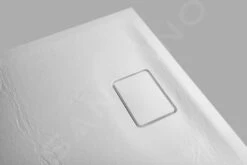 Sapho Acora - Douchebak 900x900 Mm, Gegoten Marmer, Decor Witsteen AC002 -Grohe Winkel df1b9e18e0436e0076502733