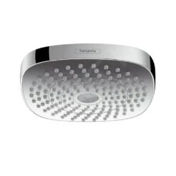 Hansgrohe Croma Select E - Hoofddouche 180, 2jet, Wit/chroom 26524400