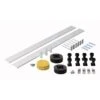 Ideal Standard Simplicity Stone - Steun En Frontpaneel Voor Kwartronde Douchebak, Universeel, Wit L631001