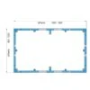 Villeroy & Boch Toebehoren - ViFrame Montageframe, Voor Grootformaat Douchebakken (vanaf 1000 X 1000) Van Quaryl U91412400