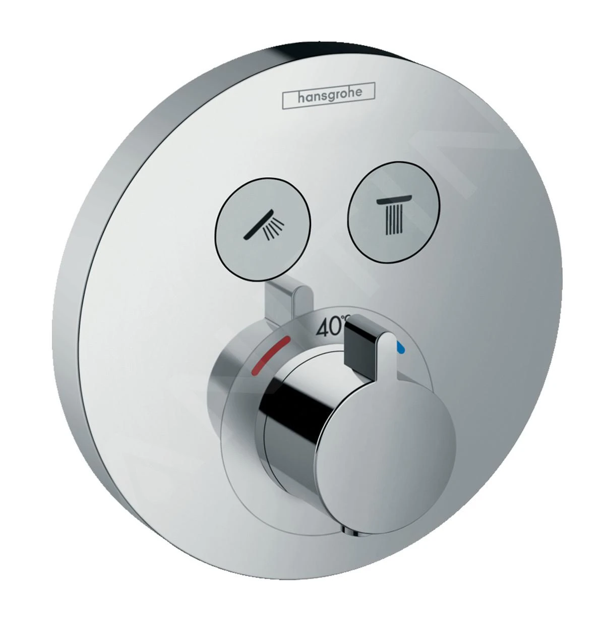 Hansgrohe Raindance S - Doucheset 240, Met ShowerSelect S Inbouw Thermostaatkraan, Chroom 27951000 5 Hansgrohe Raindance S - Doucheset 240, Met ShowerSelect S Inbouw Thermostaatkraan, Chroom 27951000 - Afbeelding 3