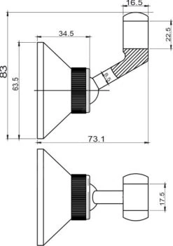 Alternative view of Novaservis Houders - Douchehouder, Chroom D/KOV,0