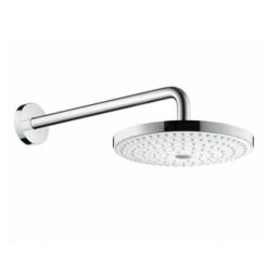 Hansgrohe Raindance Select S - Hoofddouche 240 Mm 2jet EcoSmart 9l/min, Douchearm 390 Mm, Wit/chroom 26470400