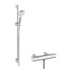 Hansgrohe Crometta - Vario Doucheset Met Ecostat 1001 CL Thermostaat, 2 Jet, Wit/chroom 27812400 1 Hansgrohe Crometta - Vario Doucheset Met Ecostat 1001 CL Thermostaat, 2 Jet, Wit/chroom 27812400 -Grohe Winkel f871dd0db7d572aa1ff9f336