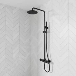 Steinberg 100 - Doucheset Met Thermostaat, Diameter 200 Mm, Mat Zwart 100 2721 S 12 Steinberg 100 - Doucheset Met Thermostaat, Diameter 200 Mm, Mat Zwart 100 2721 S -Grohe Winkel f974a558db0c2dd1575d4005